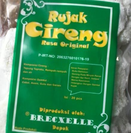 Jual rujak cireng brecxelle untuk reseller di Bekasi WA 0895327802167