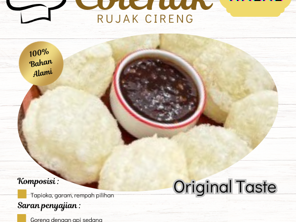 Agen rujak cireng colenak di Depok WA 0895327802167